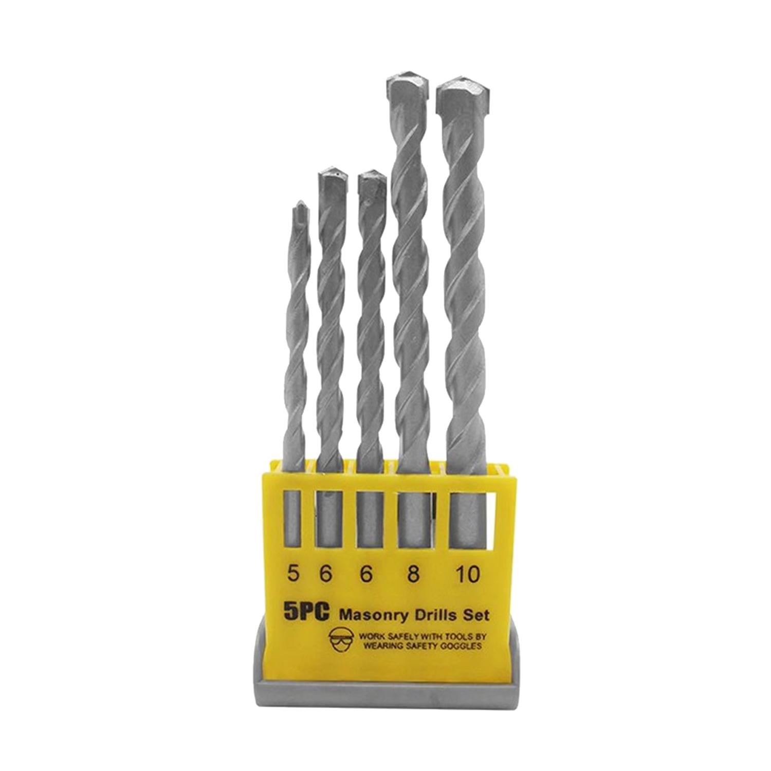 JUEGO DE BROCAS 5-10 MM PARA CONCRETO 5 PZAS KAMASA KM1066 - 1