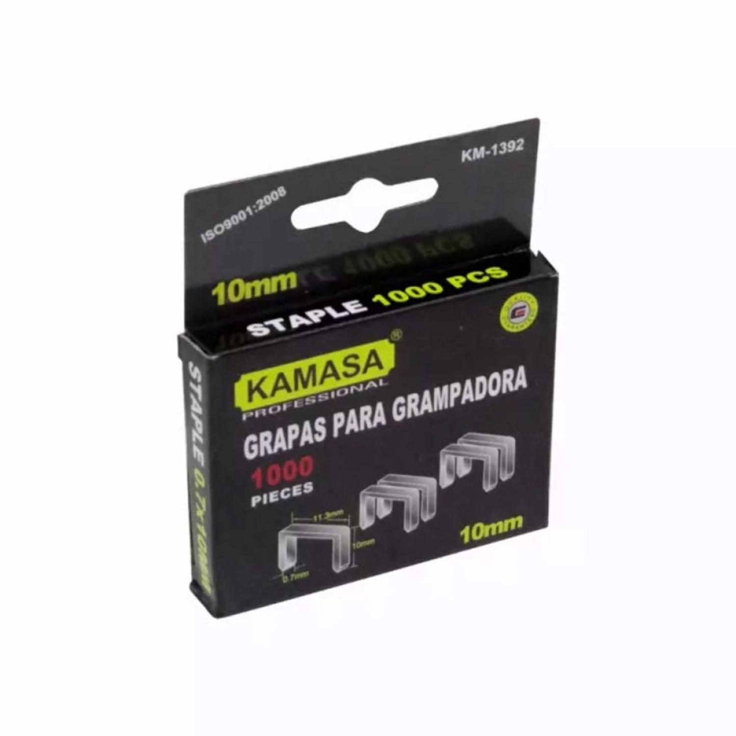 GRAPAS 0.7X10X11.3 MM PARA GRAPADORA KAMASA KM1392 - 1