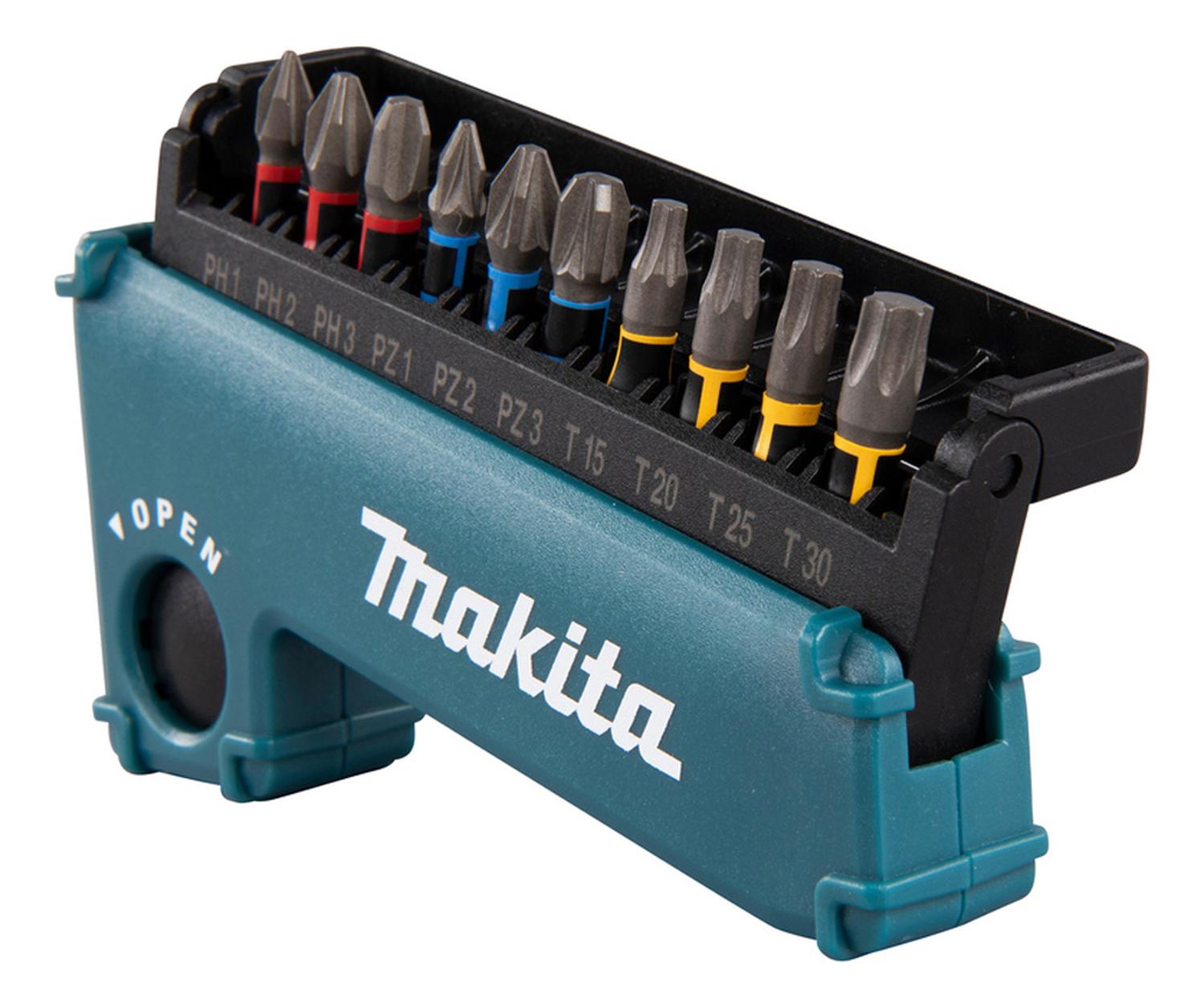 SET DE PUNTAS 25MM PARA ATORNILLADOR 11 PZAS MAKITA E-03567 - 2