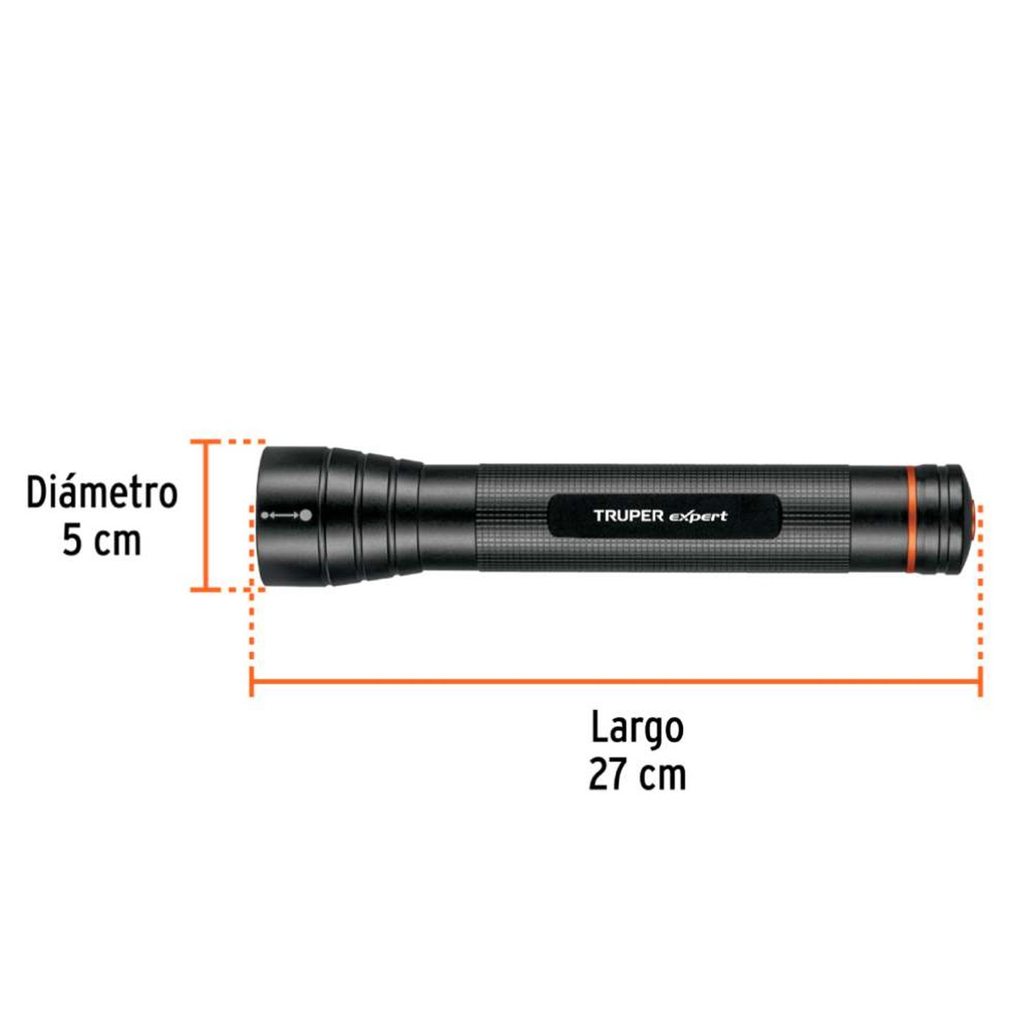 LINTERNA LUZ BLANCA NEUTRA 1 LED 850 LM TRUPER 18814 - 3