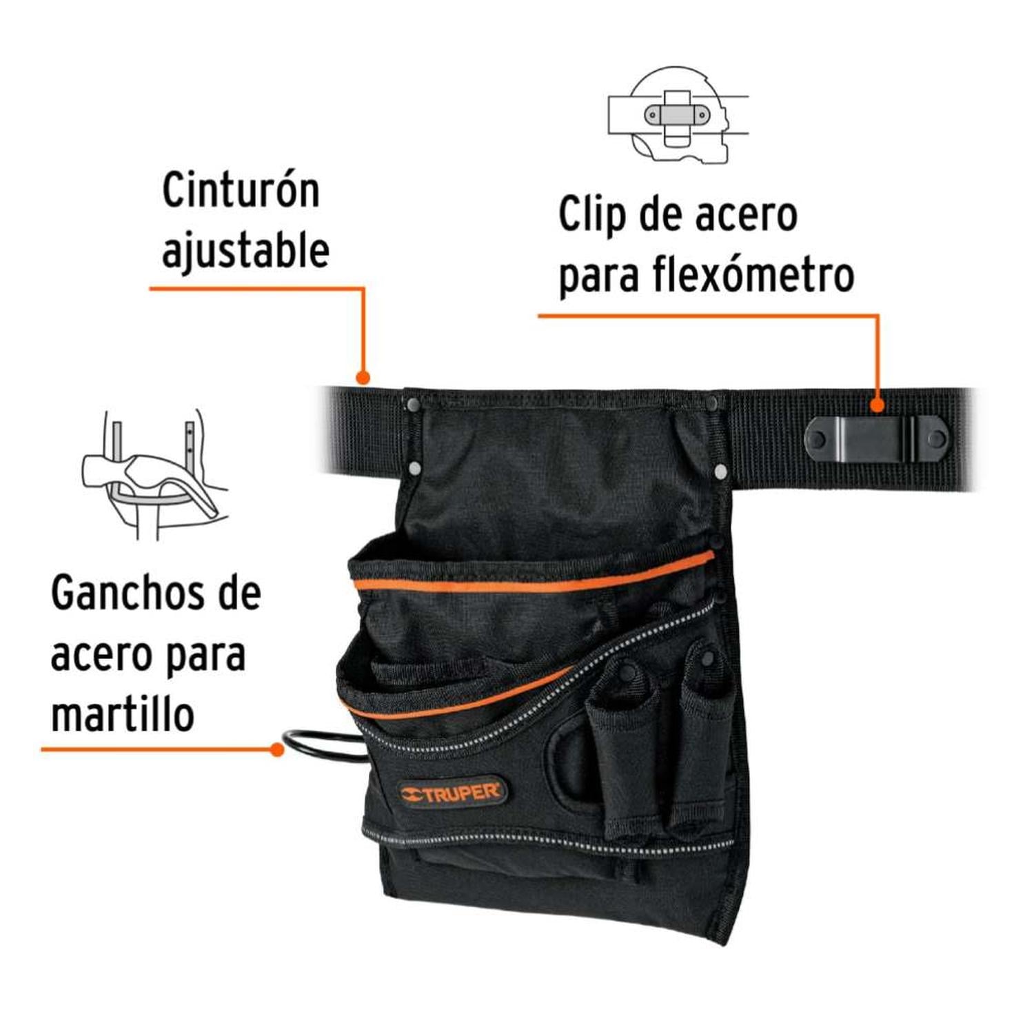 CINTURÓN PARA HERRAMIENTAS 13 BOLSILLO TRUPER 15313 - 2