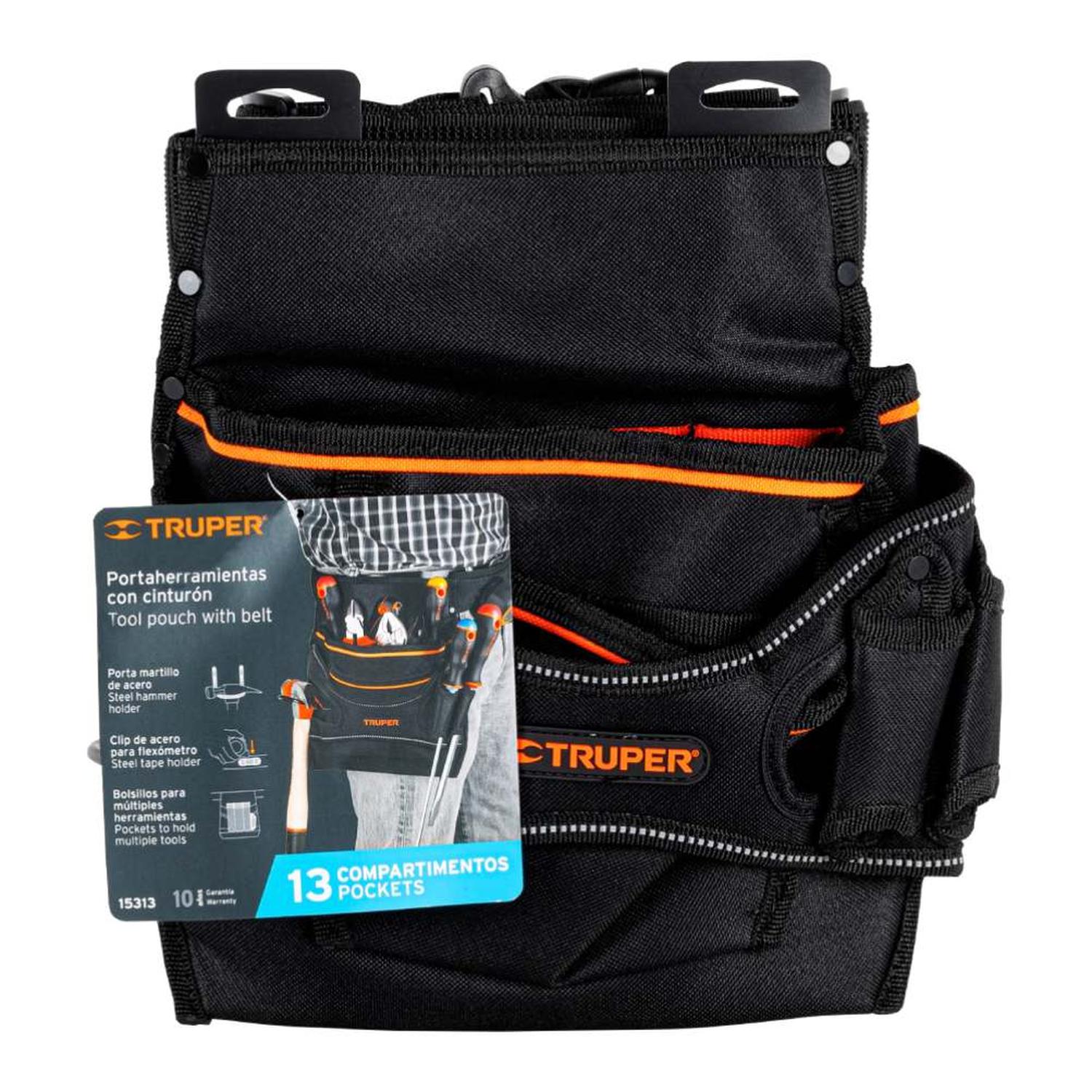 CINTURÓN PARA HERRAMIENTAS 13 BOLSILLO TRUPER 15313 - 3