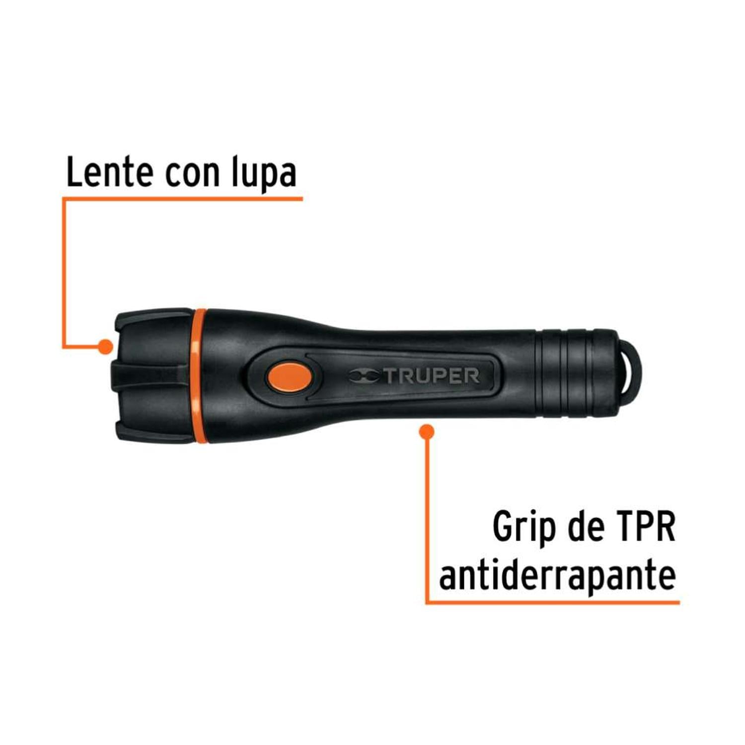 LINTERNA LUZ BLANCA NEUTRA 1 LED 80 LM TRUPER 13018 - 2