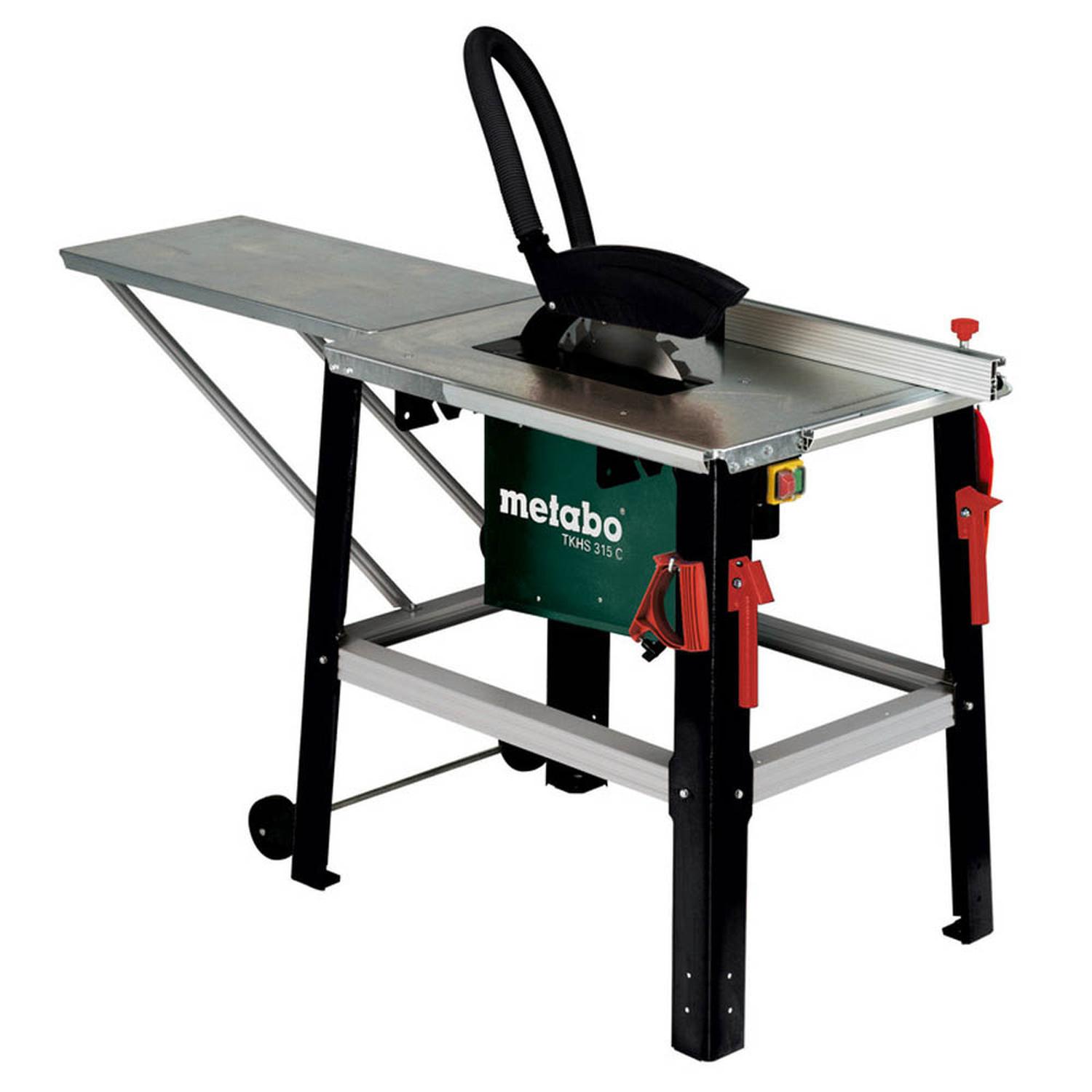SIERRA DE MESA 12 3/8' (315MM) 2000W CORTE EN 90° 85MM METABO TKHS 315C-2,0 WNB - 1
