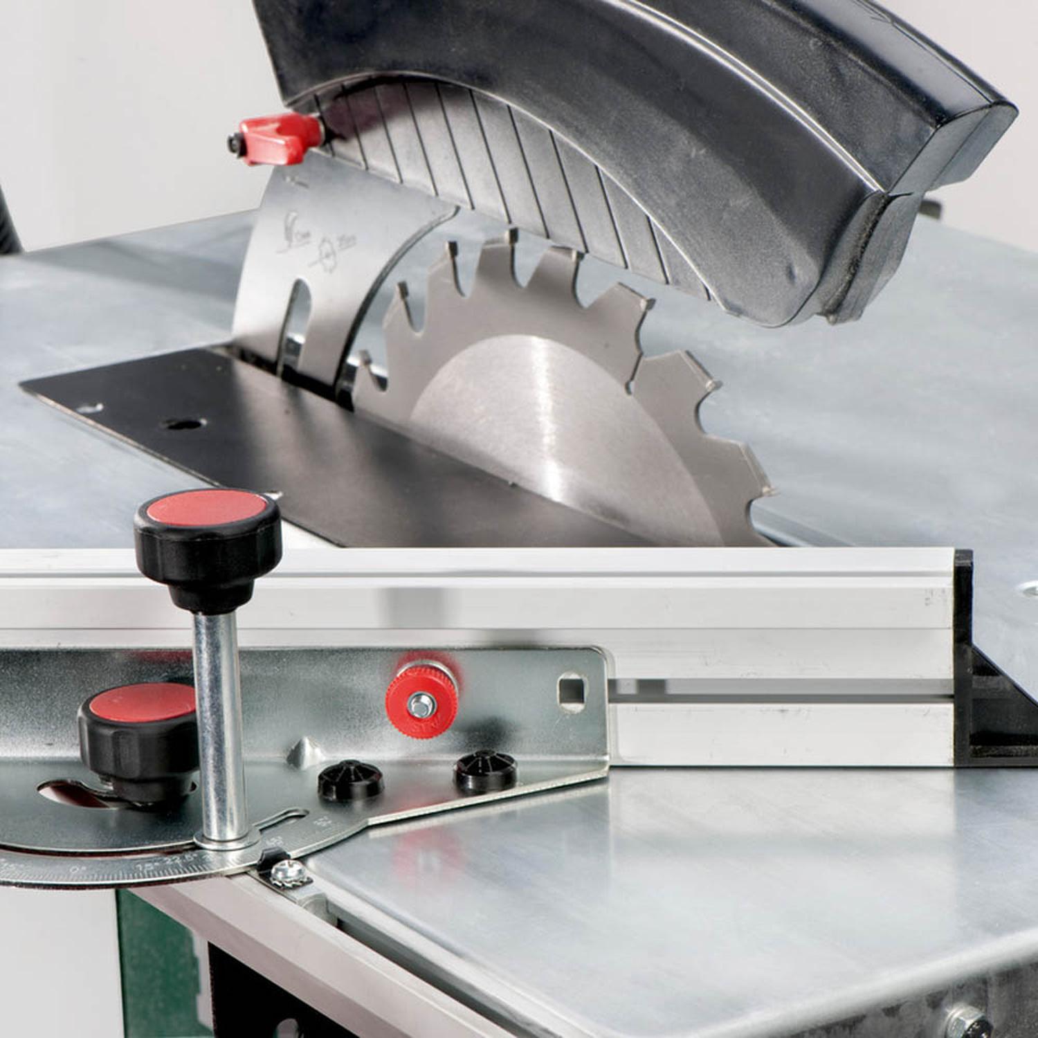 SIERRA DE MESA 12 3/8' (315MM) 2000W CORTE EN 90° 85MM METABO TKHS 315C-2,0 WNB - 3