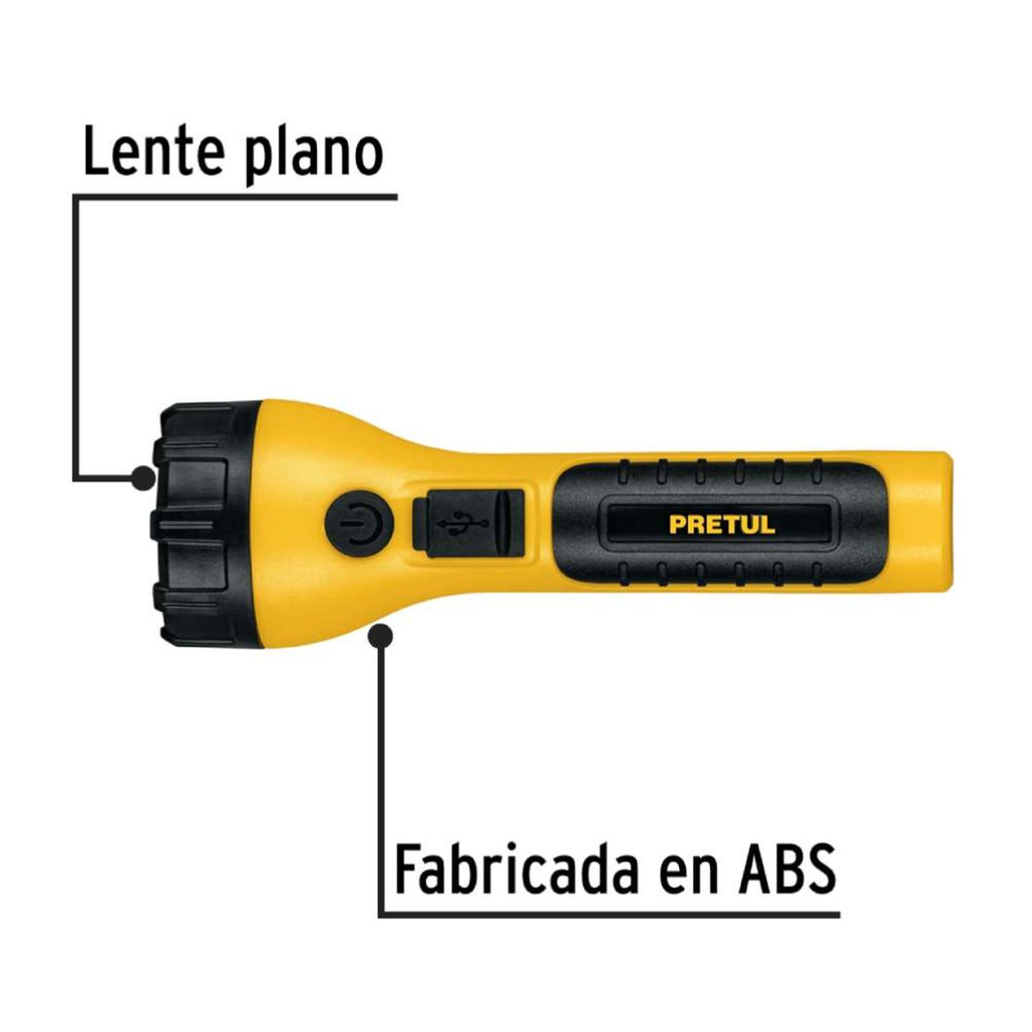 LINTERNA LUZ BLANCA NEUTRA 1 LED 120 LM PRETUL 26101 - 2
