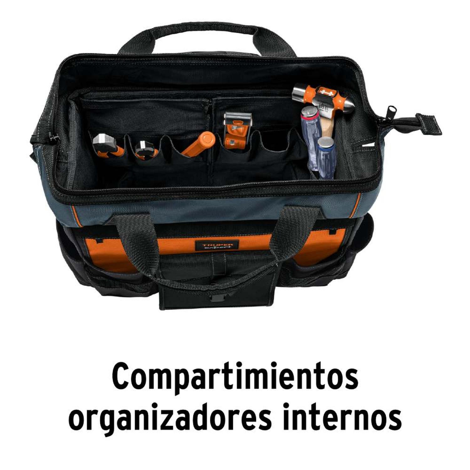 BOLSO PARA HERRAMIENTAS 18 1/2' CON RUEDAS 14 BOLSILLOS TRUPER 101902 - 3