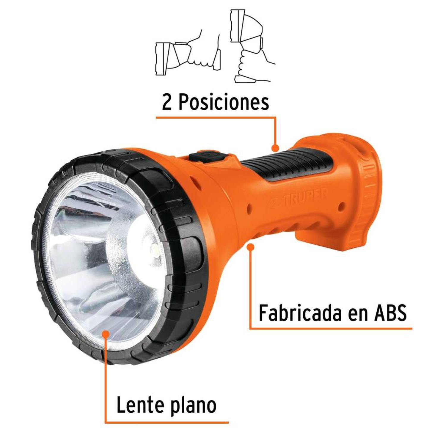 LINTERNA LUZ BLANCA NEUTRA 1 LED 300 LM TRUPER 16005 - 3