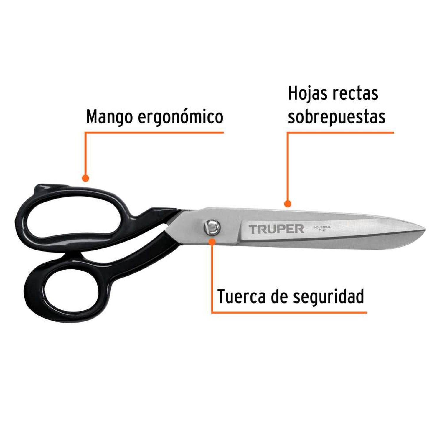 TIJERA PARA INDUSTRIAL 12' TRUPER 18552 - 2