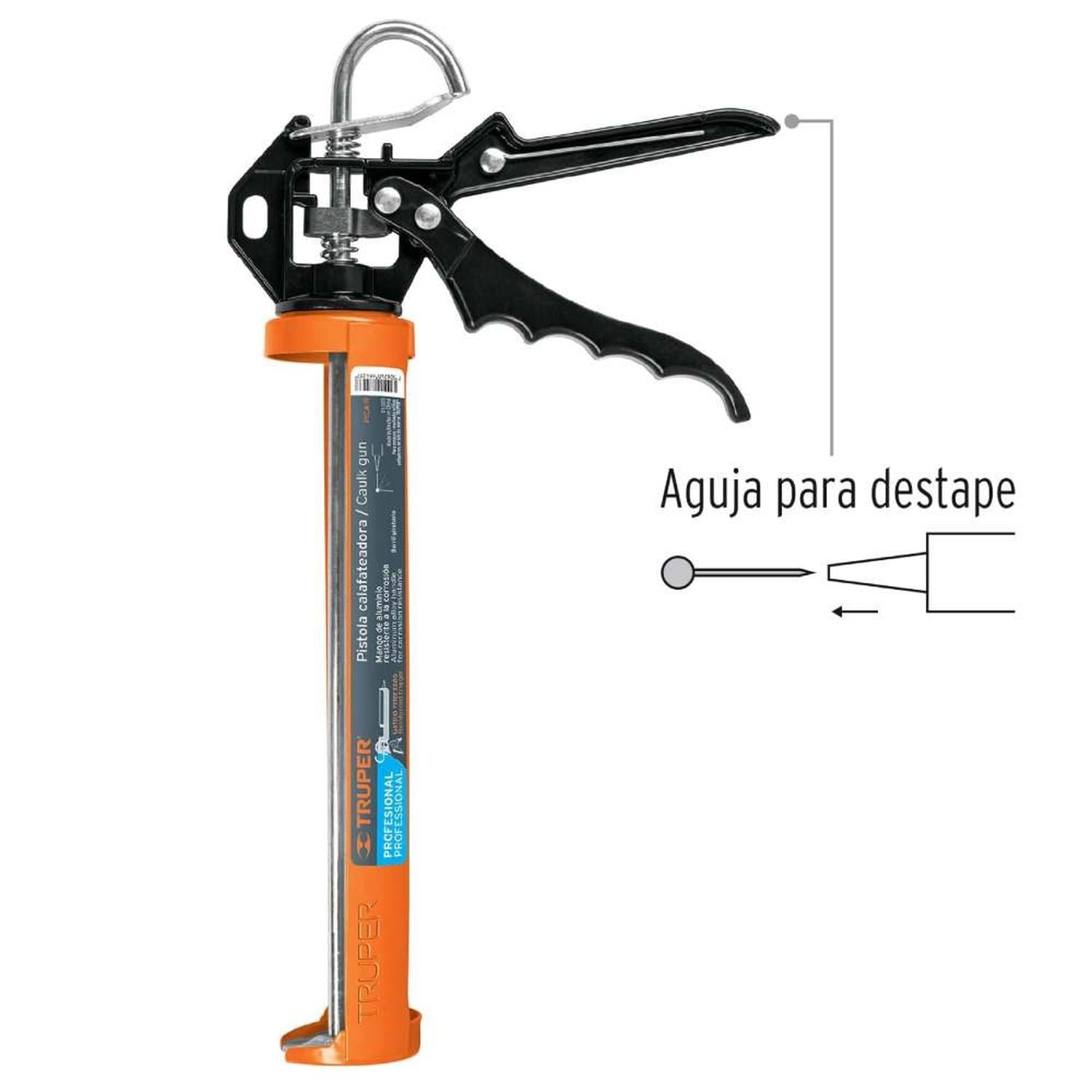 PISTOLA CALAFATEADORA TIPO ESQUELETO TRUPER 101280 - 2