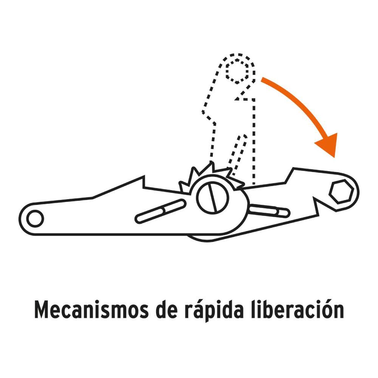 JUEGO DE SUJETADOR CON RATCHET 675KG 2 PIEZAS TRUPER 19281 - 3