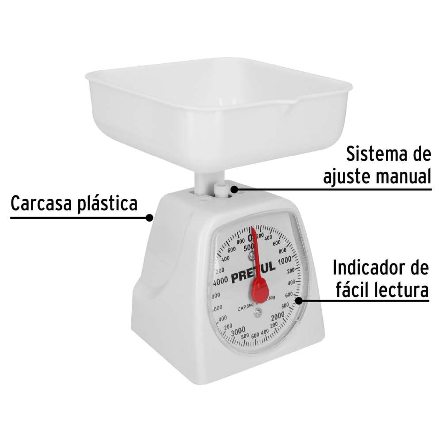 BALANZA MECANICA 5 KG PRETUL 29973 - 2