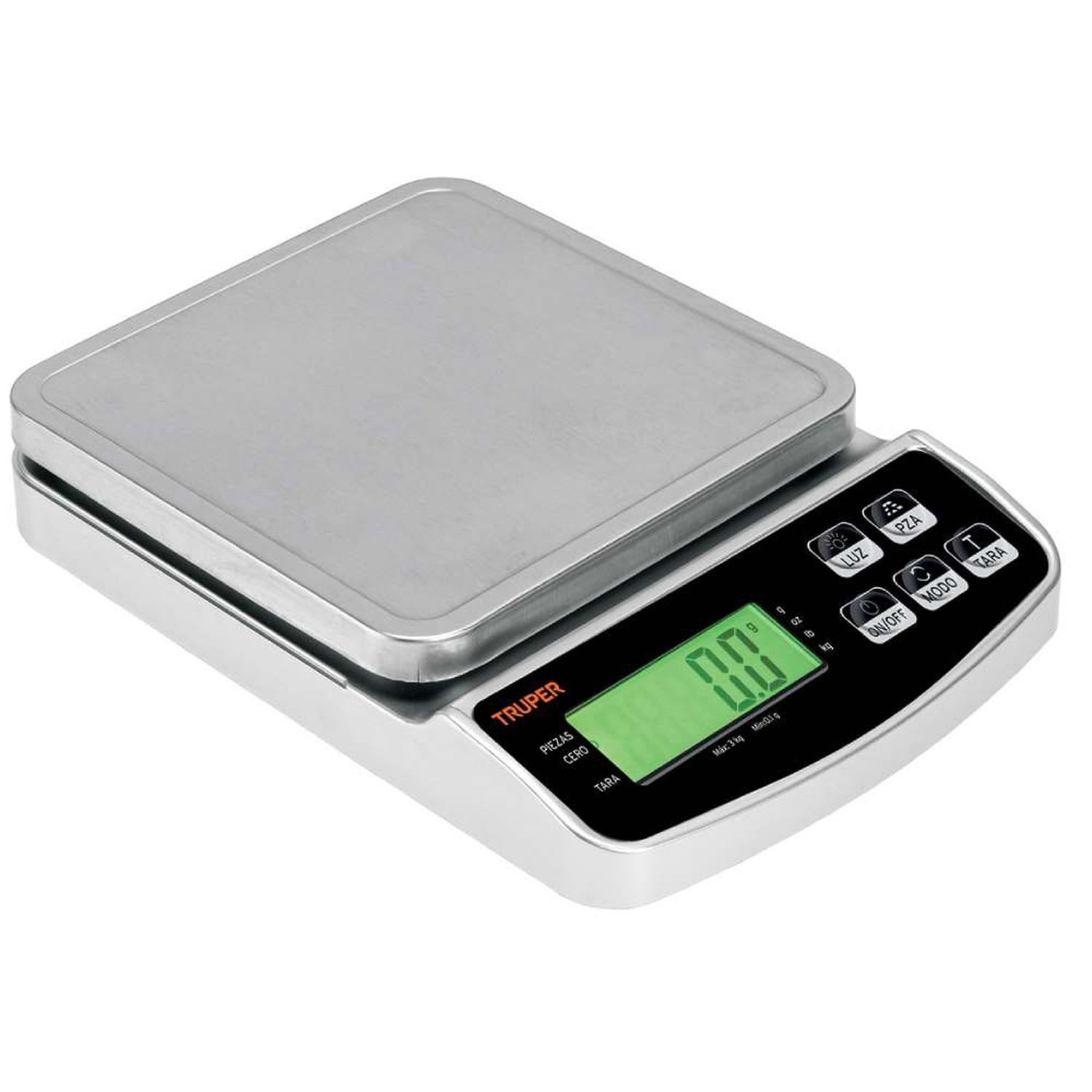 BALANZA ELECTRÓNICA 3 KG TRUPER 102317 - 1
