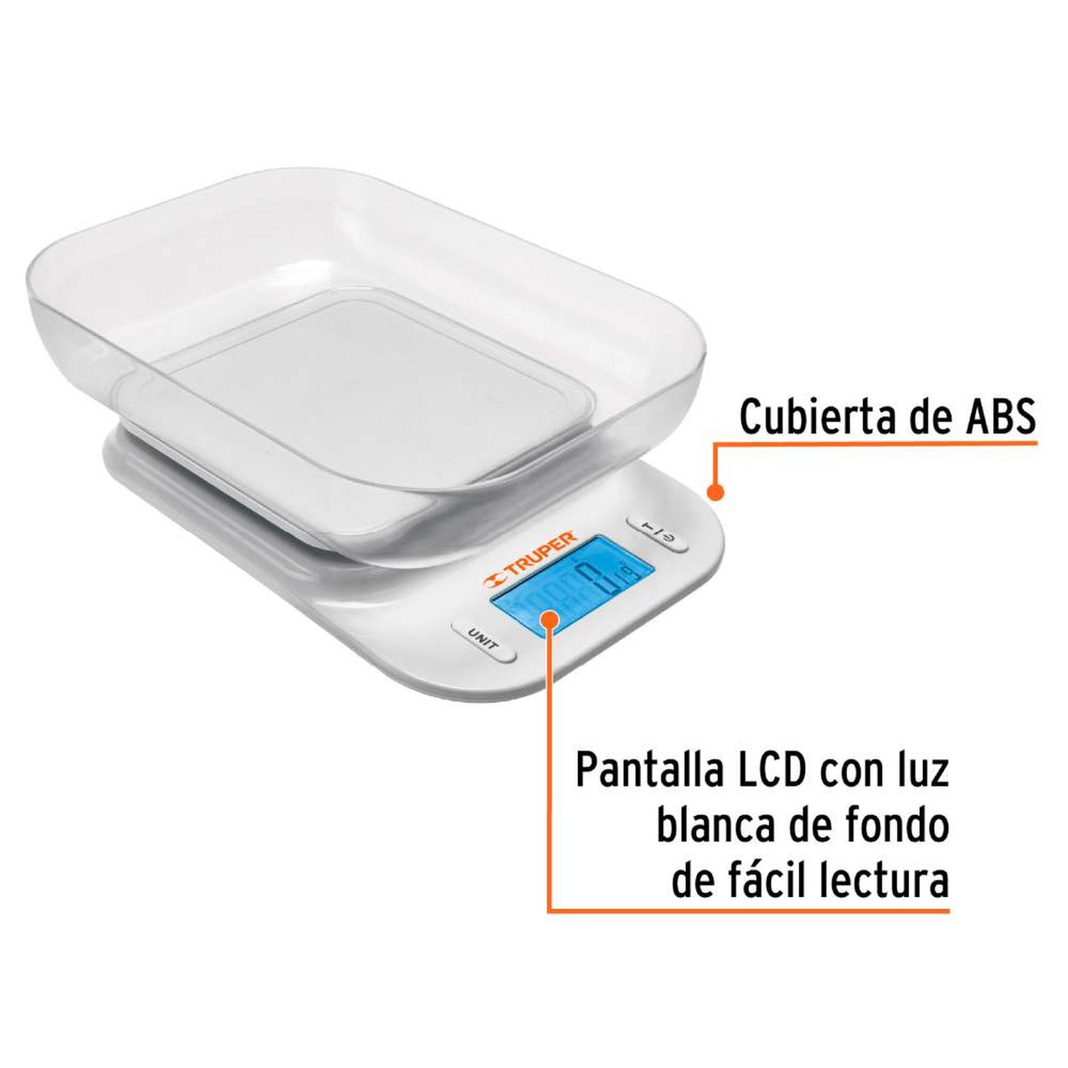 BALANZA DIGITAL 5 KG TRUPER 102421 - 2