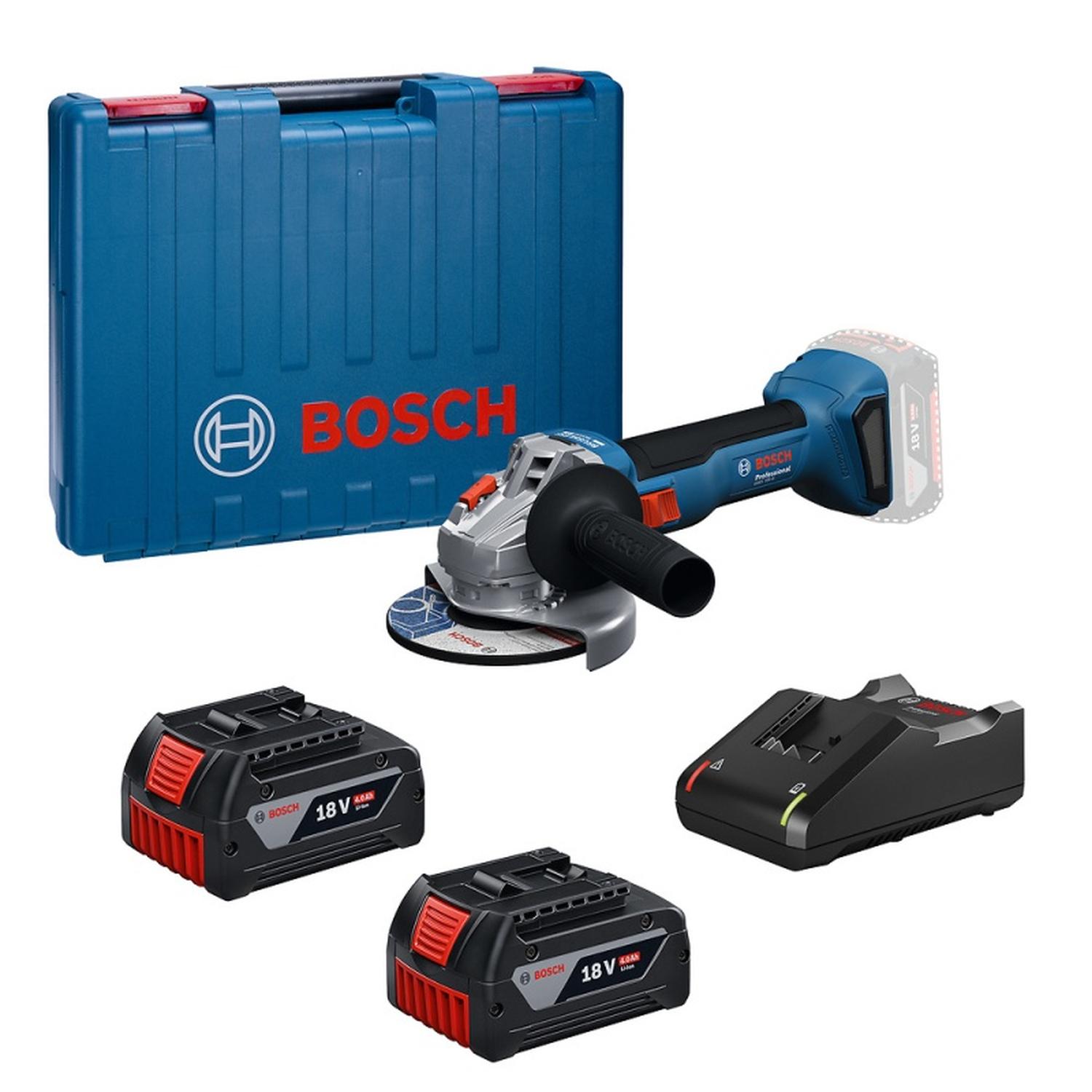 AMOLADORA 5' 2 BAT + ROTOMARTILLO SDS-PLUS 18V BRUSHLESS + LINTERNA BOSCH - 2