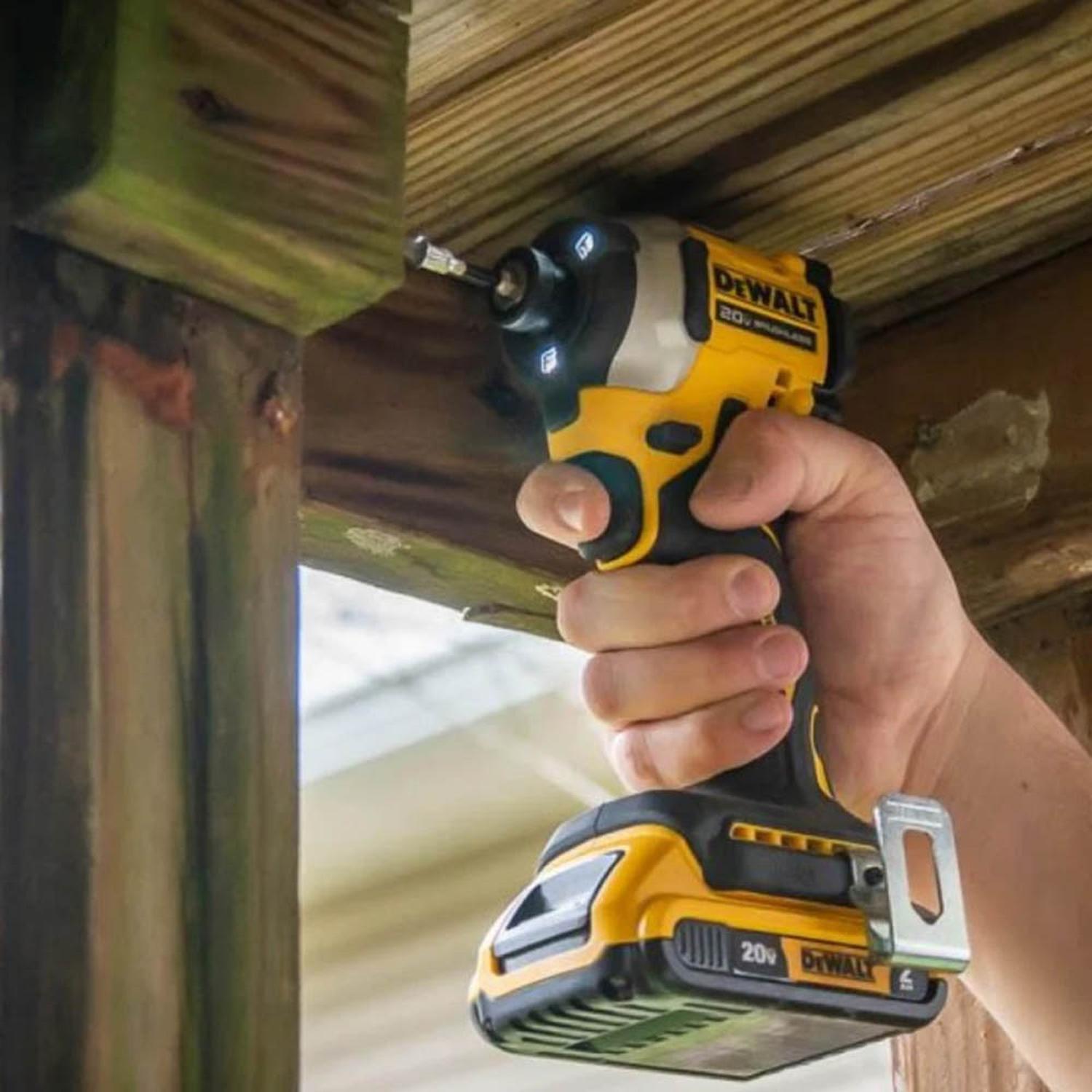 ATORNILLADOR DE IMPACTO 1/4' HEX 20V BRUSHLESS 205NM DEWALT DCF850B - 6