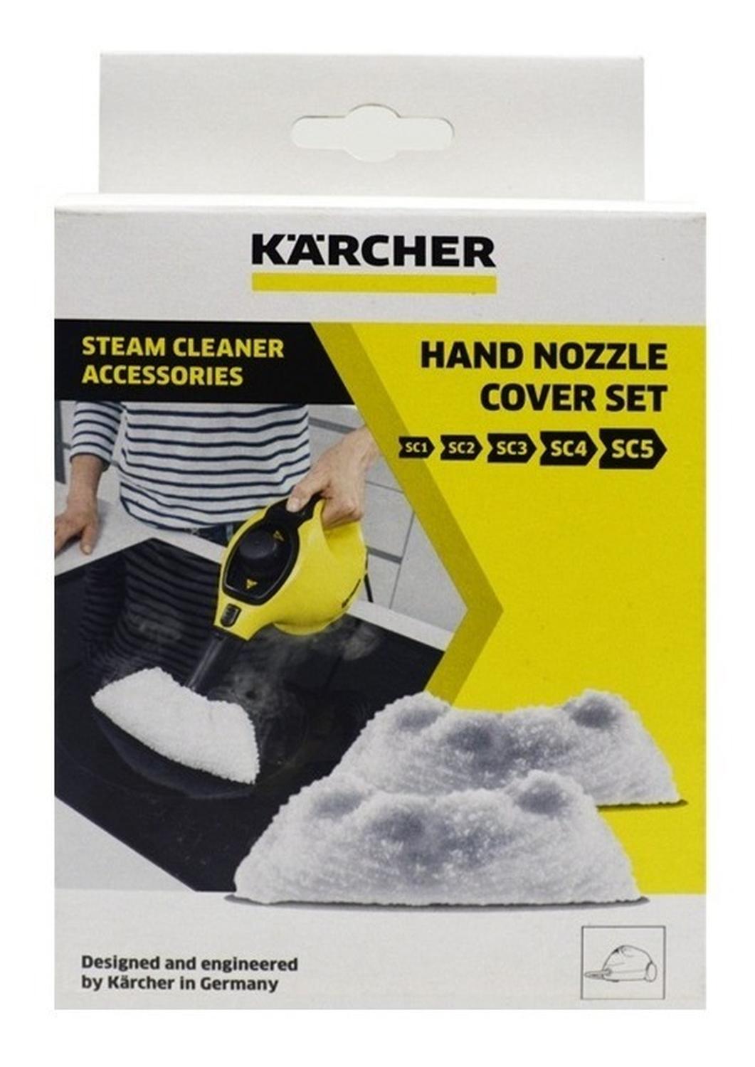 KIT PAÑOS MICROFIBRA P/ BOQUILLA MANUAL SC1 SC2 SC4 KARCHER - 1