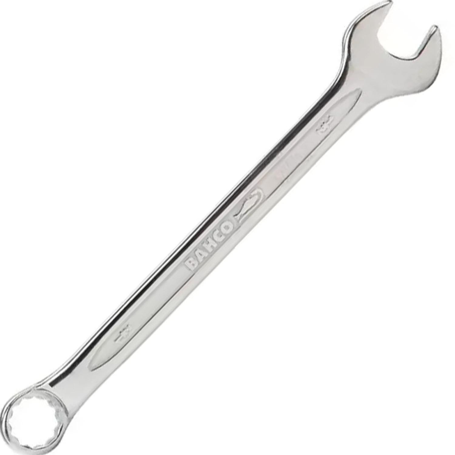 LLAVE MIXTA ESTÁNDAR ACABADO CROMADO 1.7/16 BAHCO - 2