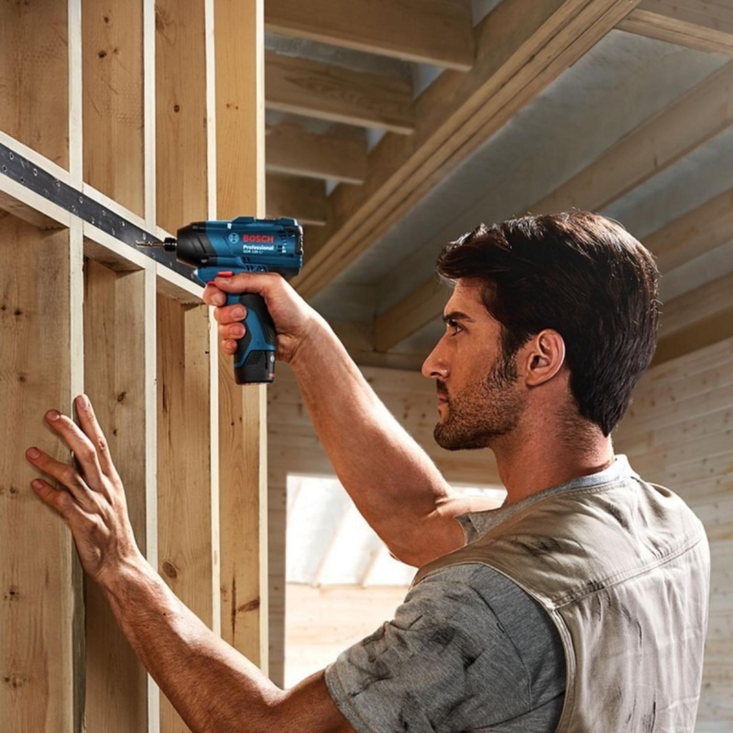 TALADRO ATORNILLADOR GSR 120 + IMPACTO GDR 120 BOSCH 12V - 4
