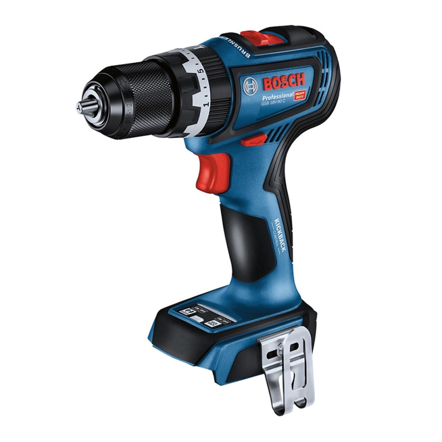 TALADRO PERCUTOR 18V BRUSHLESS BARETOOL BOSCH GSB 18V-90 C - 1