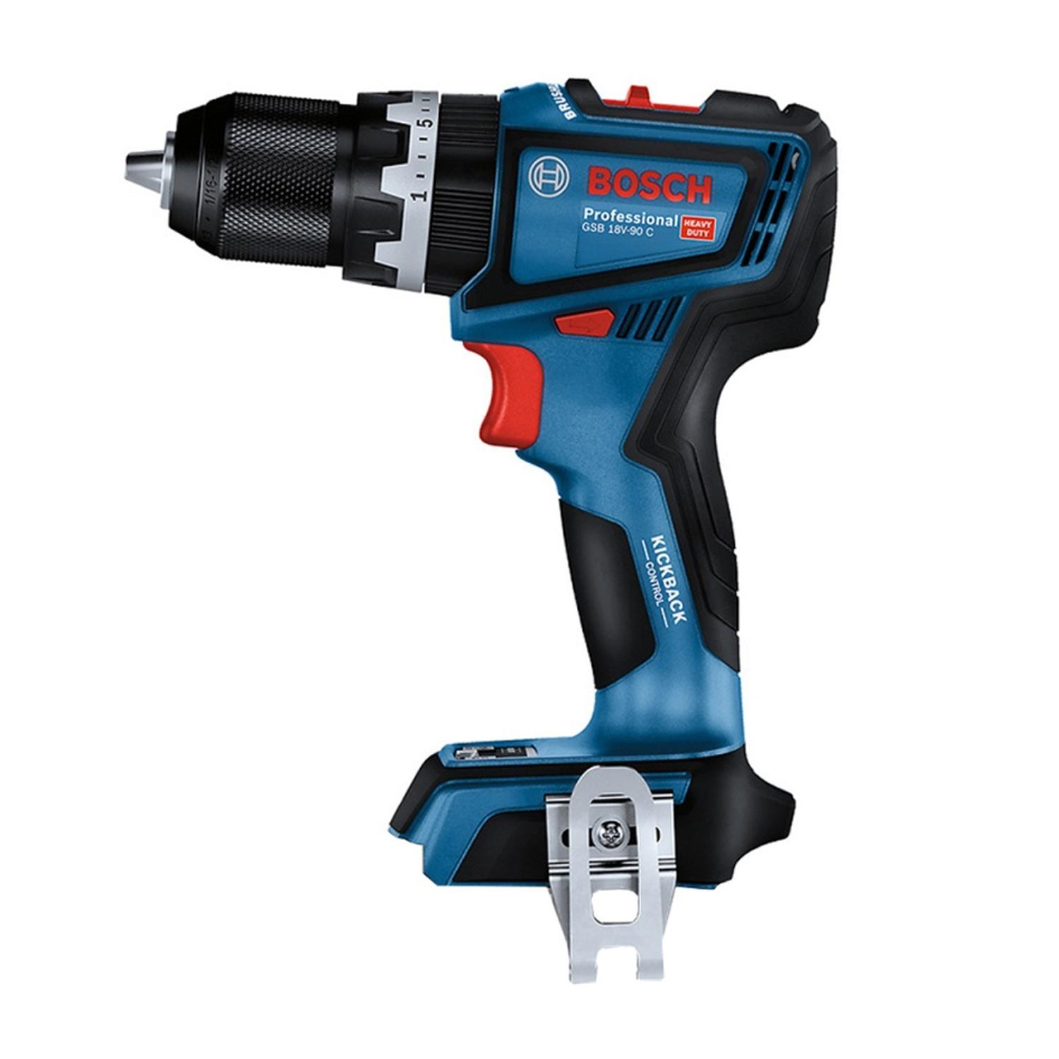 TALADRO PERCUTOR 18V BRUSHLESS BARETOOL BOSCH GSB 18V-90 C - 2