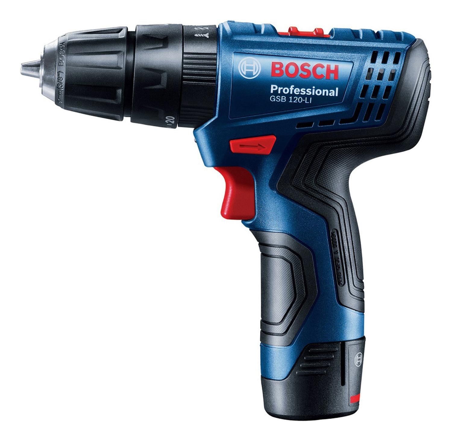 TALADRO PERCUTOR GSB 120 + IMPACTO GDR 120 BOSCH 12V - 2