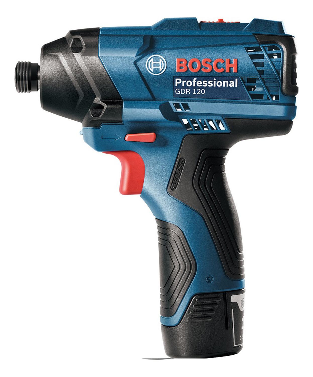 TALADRO PERCUTOR GSB 120 + IMPACTO GDR 120 BOSCH 12V - 3