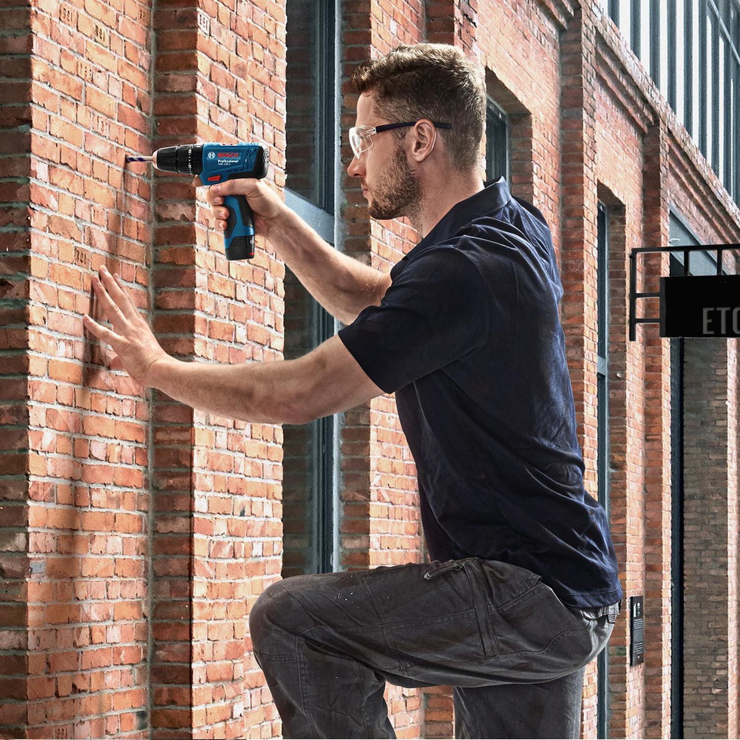 TALADRO PERCUTOR GSB 120 + IMPACTO GDR 120 BOSCH 12V - 5