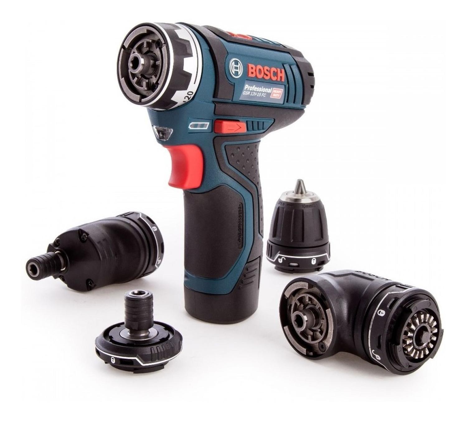 ATORNILLADOR SISTEMA FLEXICLICK 4 EN 1 GSR 12V-15 FC BOSCH - 1