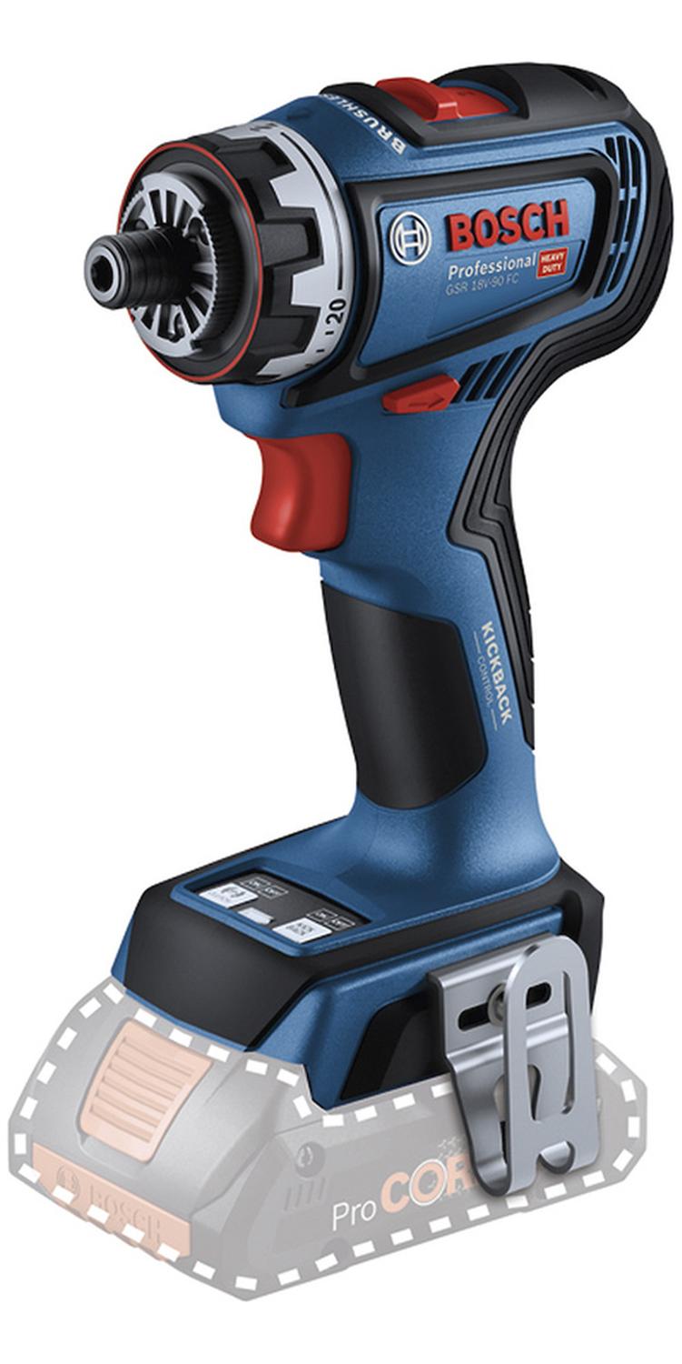 TALADRO ATORNILLADOR 1/2 18V BARETOOL BOSCH GSR 18V-90 FC - 2