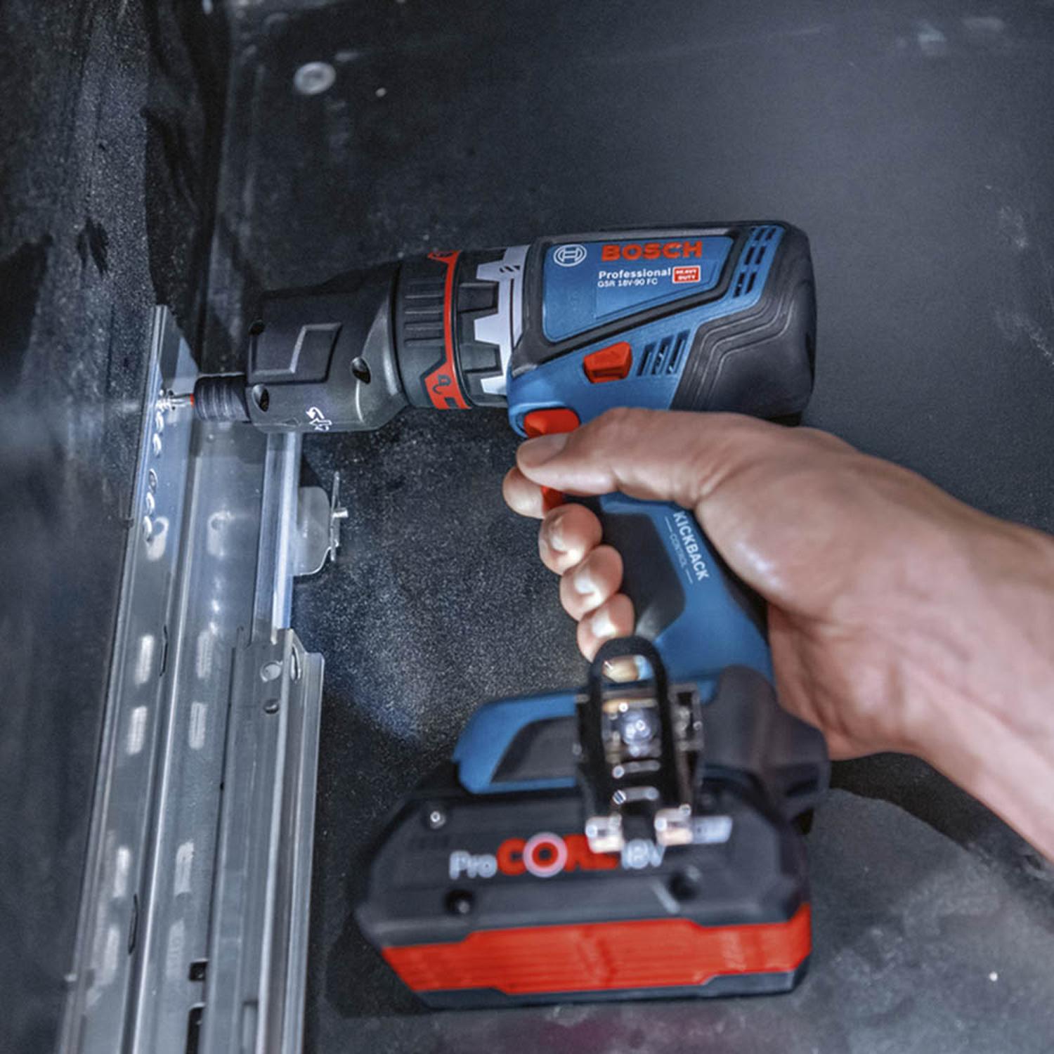 TALADRO ATORNILLADOR 1/2 18V BARETOOL BOSCH GSR 18V-90 FC - 8
