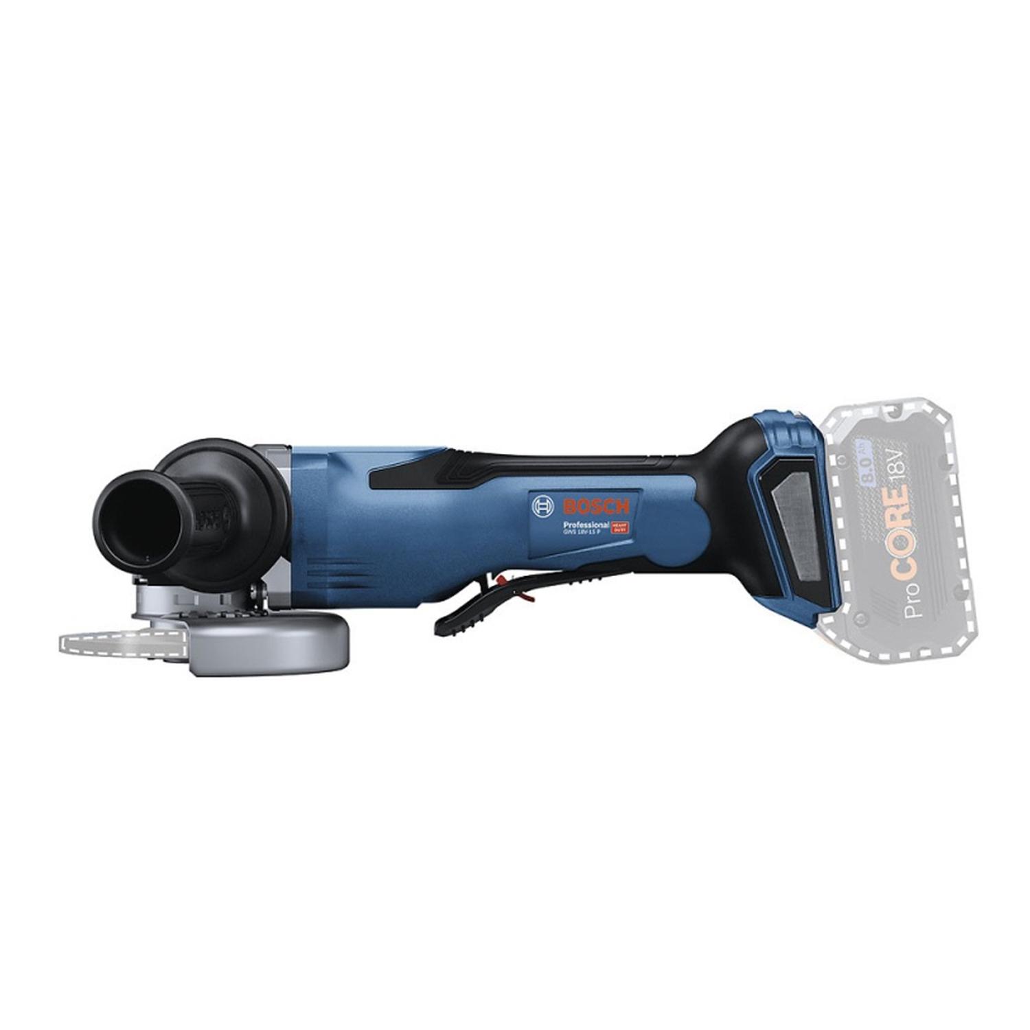 AMOLADORA ANGULAR 18V BRUSHLESS BARETOOL BOSCH GWS 18V-15 P - 2