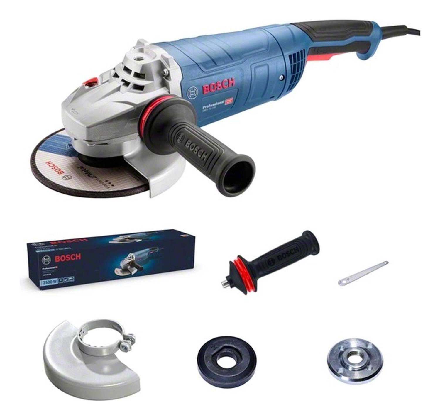 AMOLADORA ANGULAR 180MM HEAVY DUTY BOSCH GWS 25-180 LVI - 1