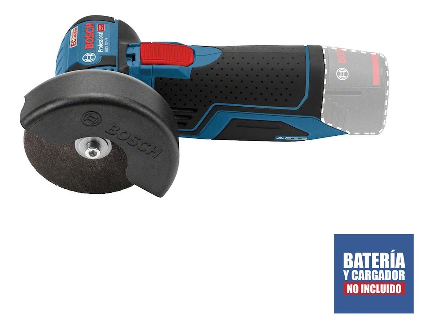 AMOLADORA ANGULAR 3 12V BRUSHLESS BOSCH GWS 12V-76 - 3