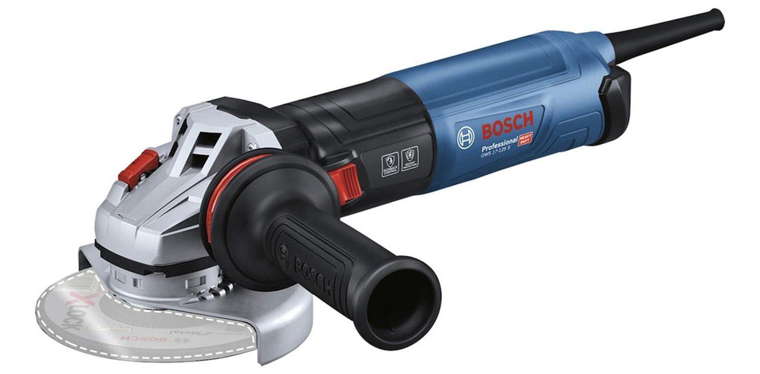 AMOLADORA ANGULAR 5 1700W 11500 RPM BOSCH GWS 17-125 S - 1