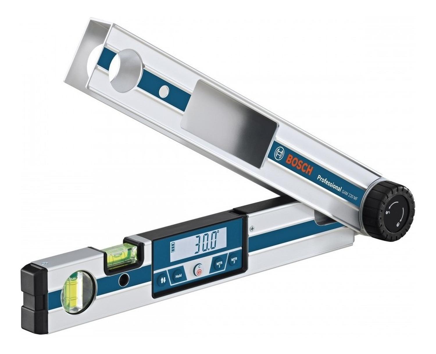 MEDIDOR DE ANGULOS DE 0-220 GRADOS BOSCH GAM 220 MF - 1