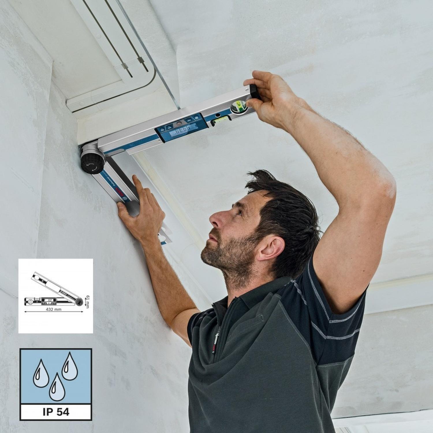 MEDIDOR DE ANGULOS DE 0-220 GRADOS BOSCH GAM 220 MF - 4