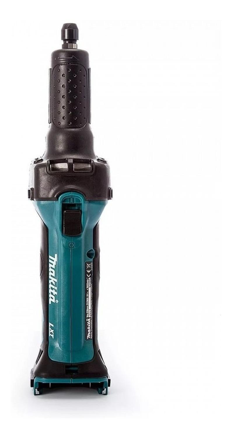 ESMERIL RECTO 18V 1/4 NARIZ LARGA DGD800Z SIN BAT MAKITA - 4