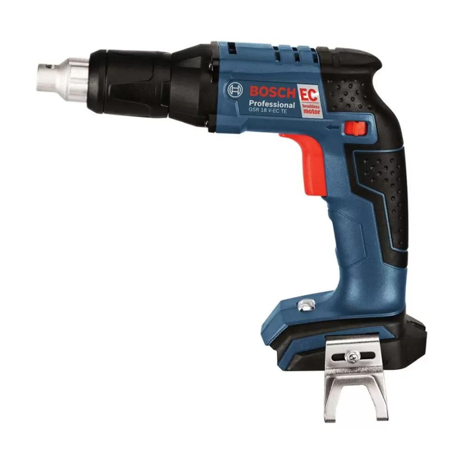 ATORNILLADOR PARA DRYWALL 1/4' HEX 18V BRUSHLESS 25NM BARETOOL BOSCH GSR 18V-EC TE - 2