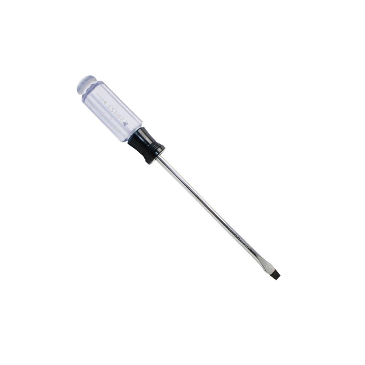 DESARMADOR DESTORNILLADOR PCV PUNTA PLANA 6X6MM KAMASA KM364 - 1