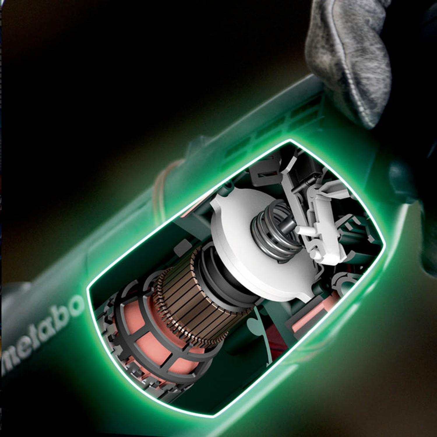 AMOLADORA ANGULAR 7' 2400W 5800 RPM METABO WEPBA 24-180 MVT QUICK - 4