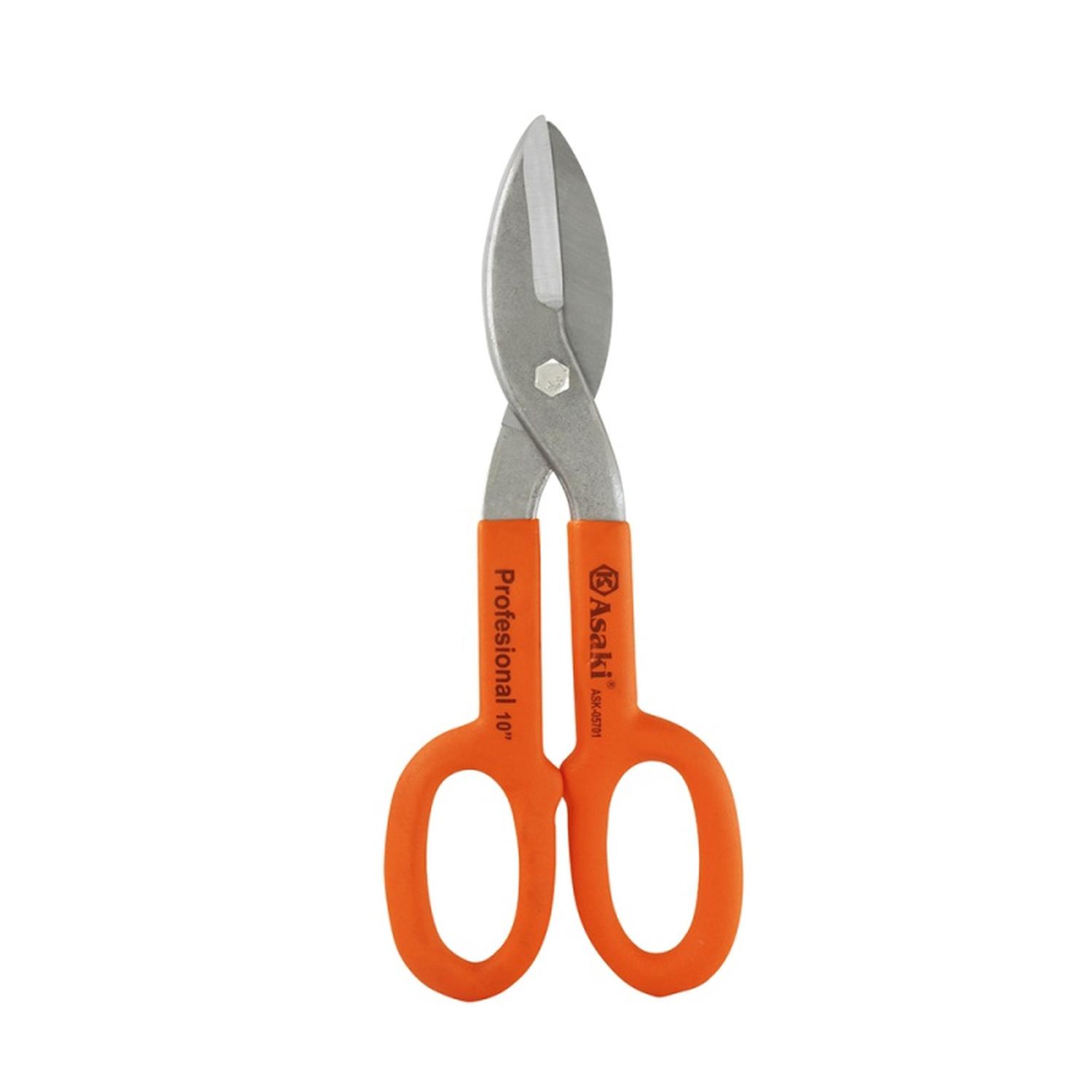 TIJERA PARA CORTAR LATA 10 PULGADAS 254 MM ASAKI ASK05701 - 1