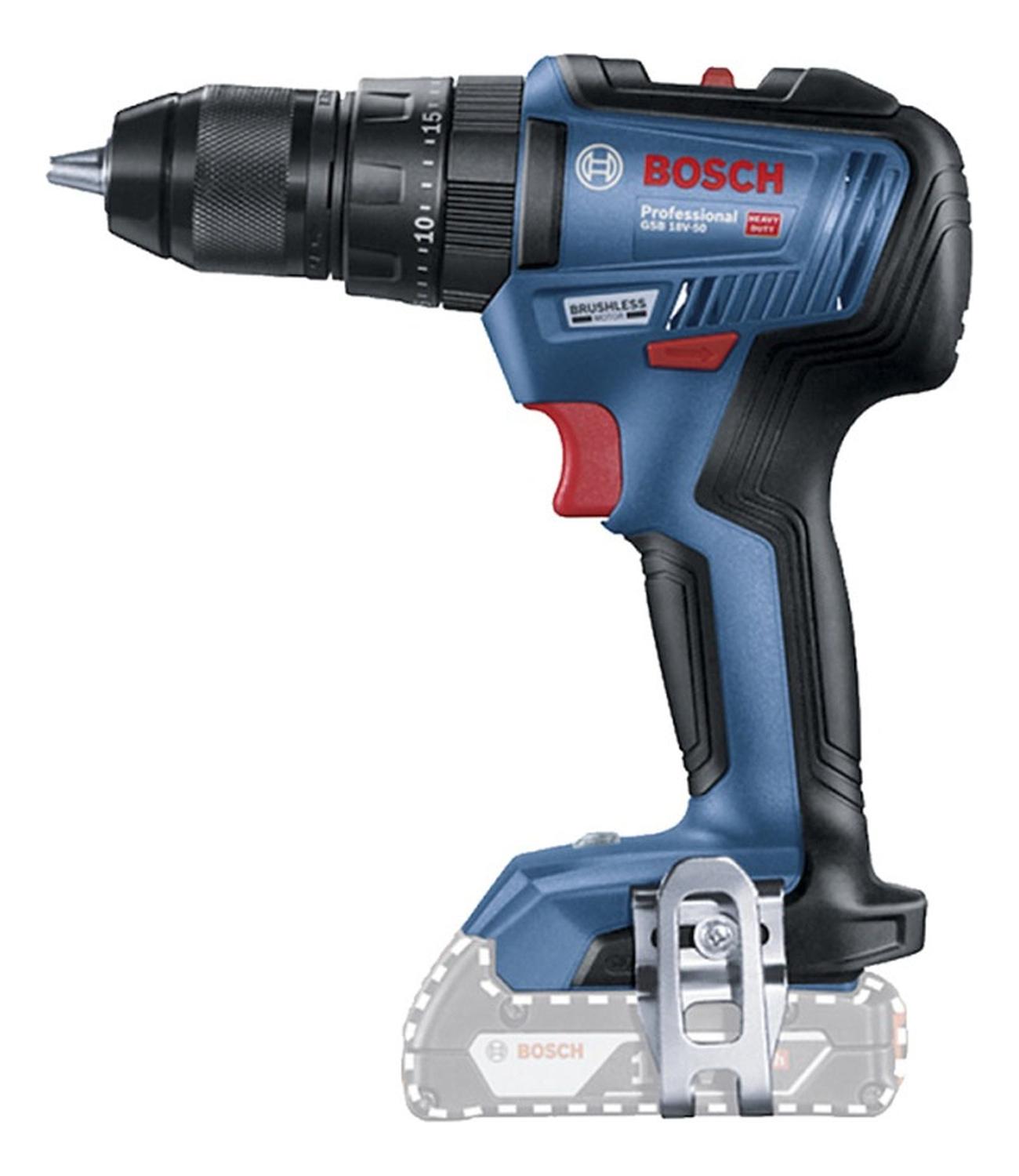 TALADRO PERCUTOR + LLAVE DE IMPACTO 1/2 18V BRUSHLESS BOSCH - 4