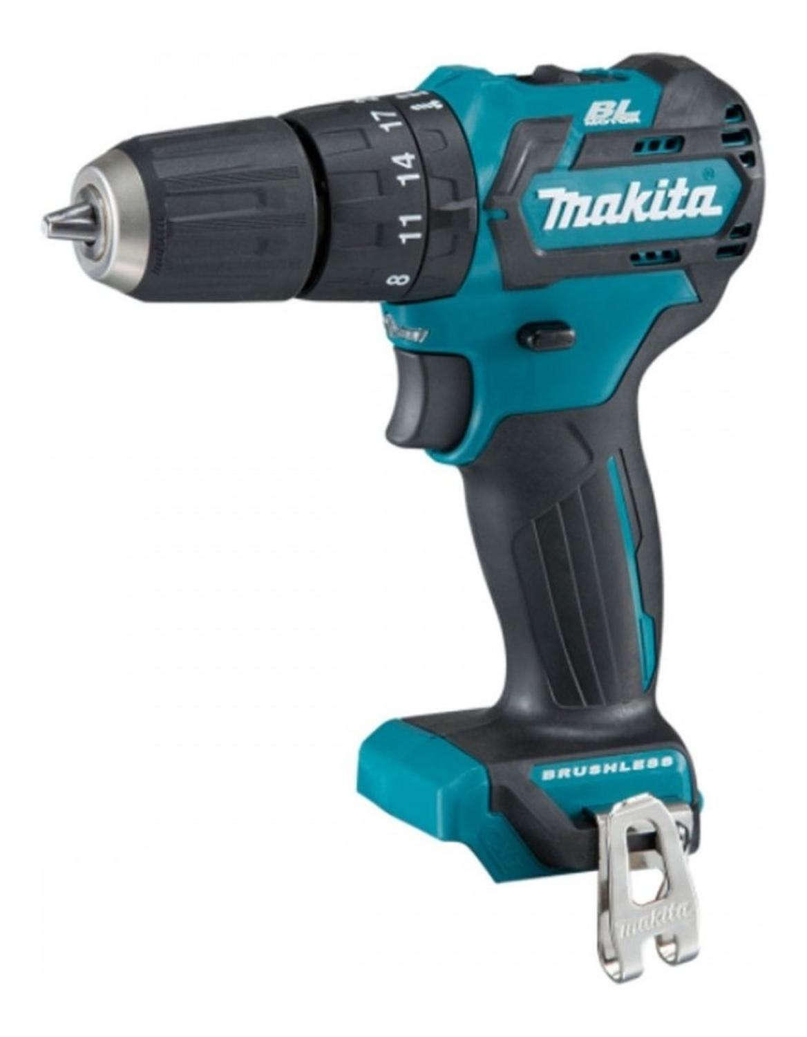TALADRO PERCUTOR 3/8'' 12V CXT BL BARETOOL MAKITA HP332DZ - 1