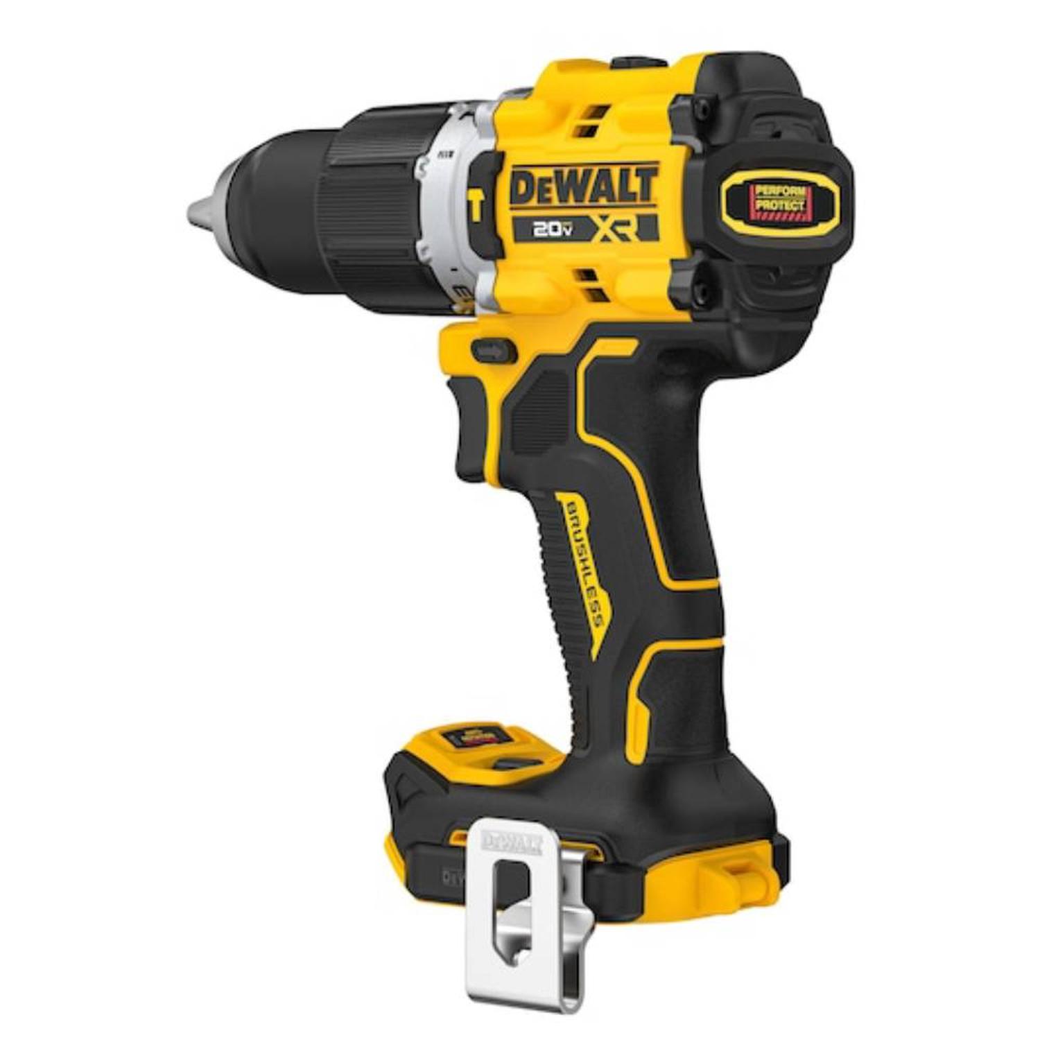 TALADRO PERCUTOR 1/2' 20V MAX BRUSHLESS XR 90 NM BARETOOL DEWALT DCD806B-B3 - 4