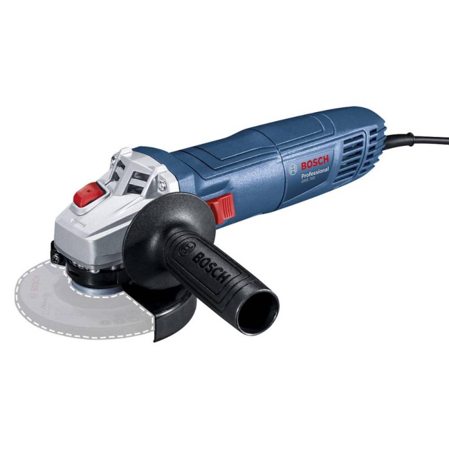 TALADRO PERCUTOR 1/2' 850W GSB 16 + AMOLADORA 4 1/2' 710W GWS700 BOSCH 0615.A00.2G3-000 - 4