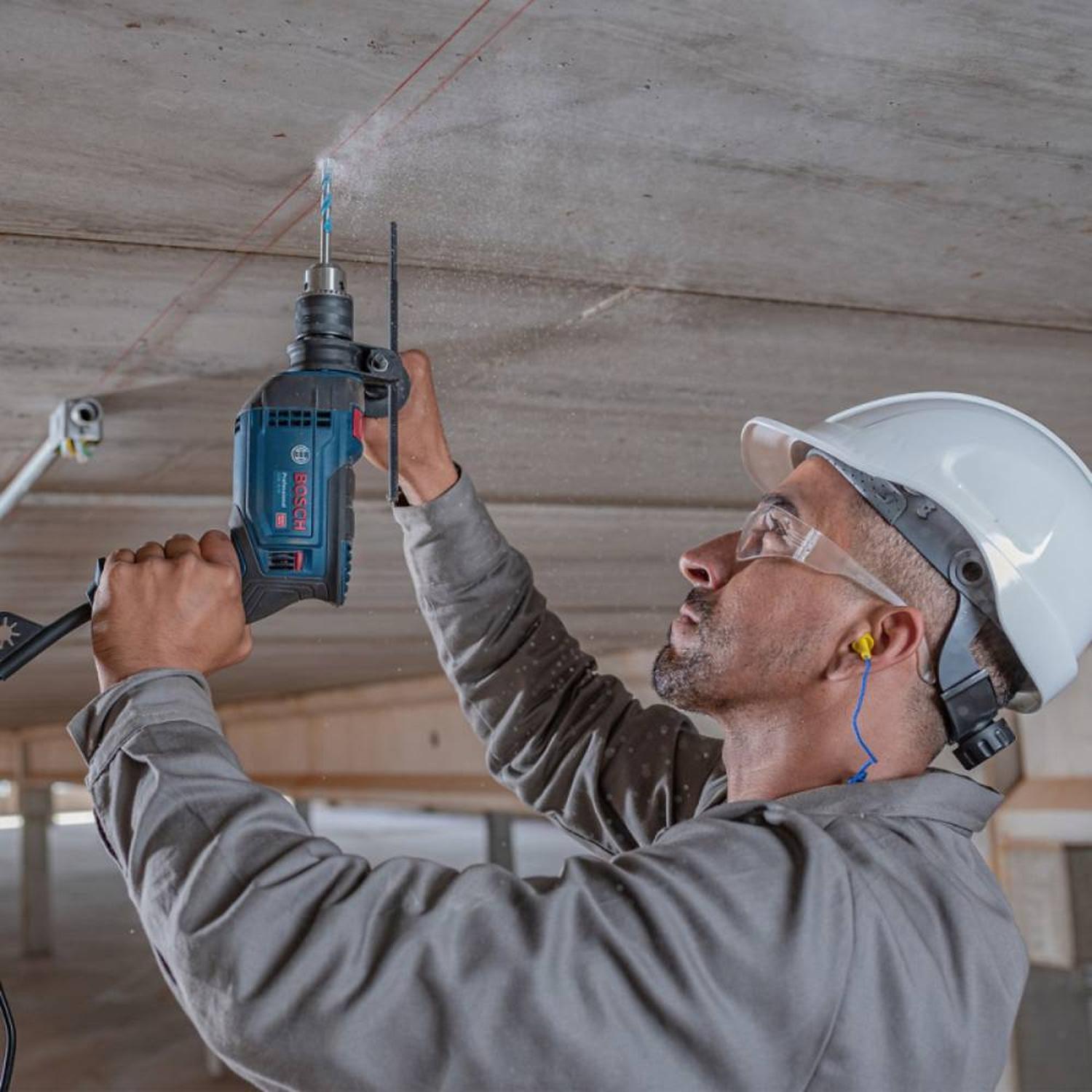 TALADRO PERCUTOR 1/2' 850W GSB 16 + AMOLADORA 4 1/2' 710W GWS700 BOSCH 0615.A00.2G3-000 - 6