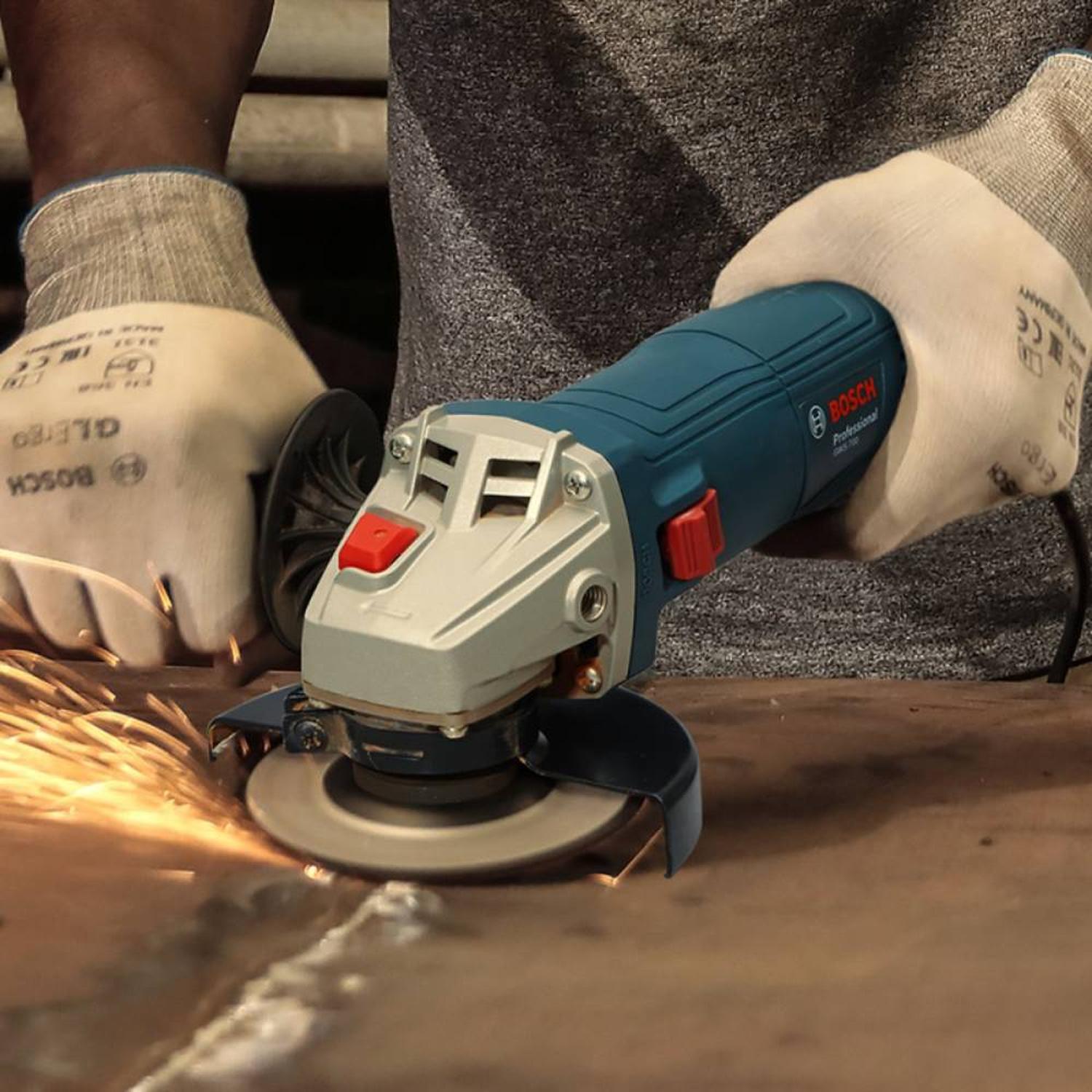 TALADRO PERCUTOR 1/2' 850W GSB 16 + AMOLADORA 4 1/2' 710W GWS700 BOSCH 0615.A00.2G3-000 - 7