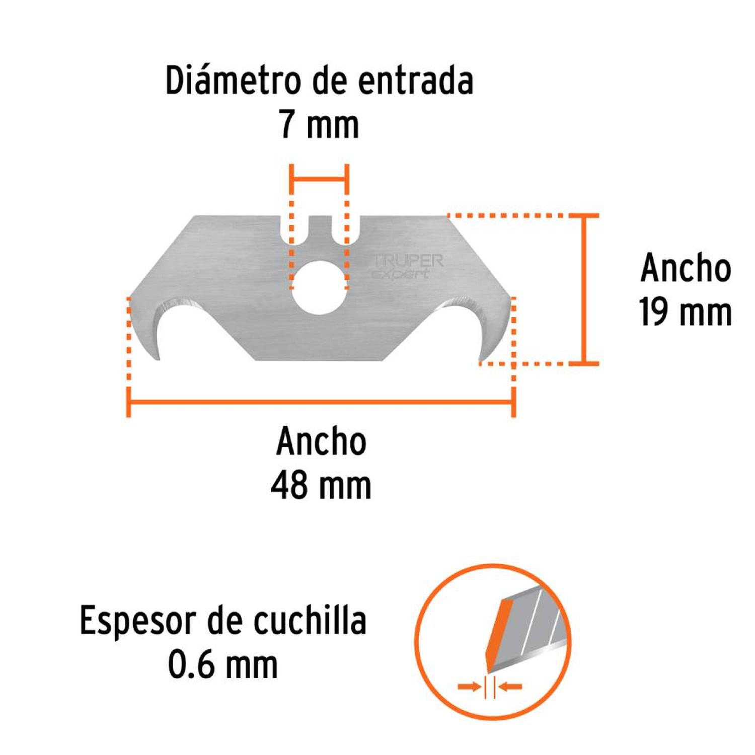 DISPENSADOR CON 10 CUCHILLAS PARA ACRILICO PARA NV-7X Y NM-6 TRUPER 101118 - 2