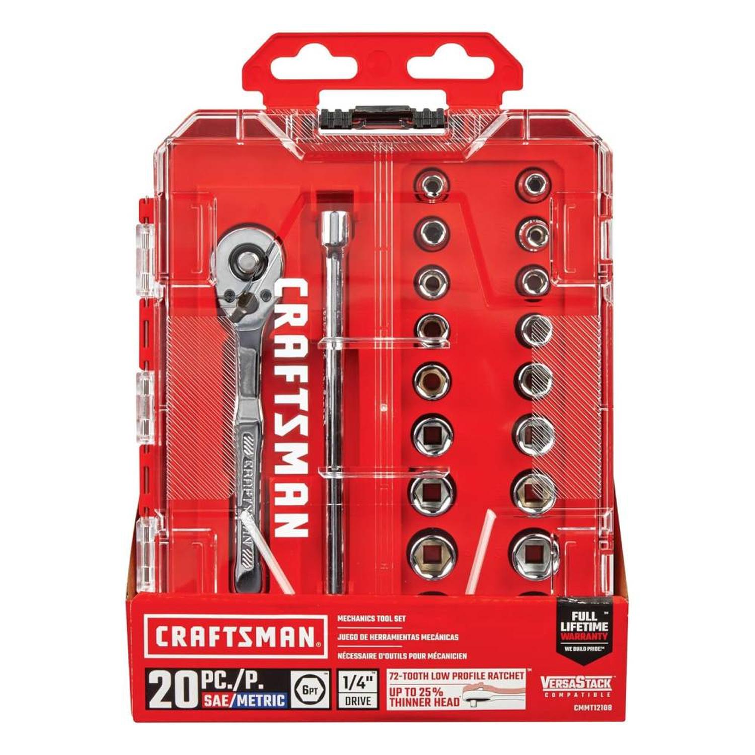 SET DE DADOS 20PZ CRAFTSMAN CMMT12108 - 4